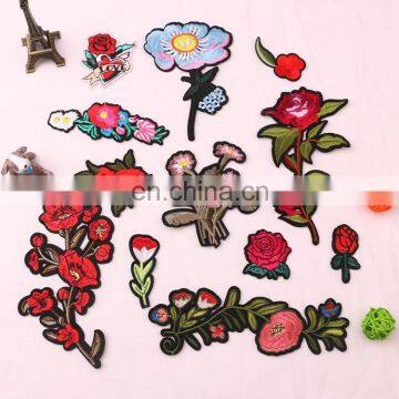 wholesale a variety of design of Flower Patches,Embroidery flower Patch