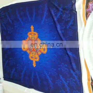 Factory Direct Luxury Custom Digital Printed Indian Silk Scarf photo-6