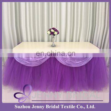 TC141C design wedding halls materials in table skirting wedding table skirting designs