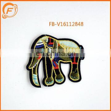 Embroidery Patch Elephant Designs Custom Iron On Badge photo-2