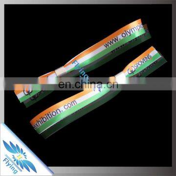 parties and events supplies silk ribbon wristbands