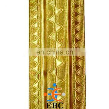 SLEEVE RANK TUNIC GOLD BRAID | METALLIC GOLD UNIFORM BRAID