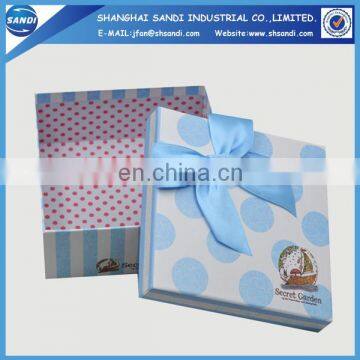 Custom paper gift packaging box