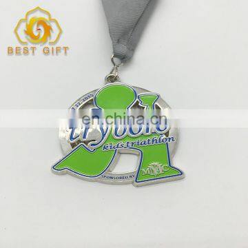 Wholesale Military High Quality Custom 3D Award Metal Medal With Ribbon