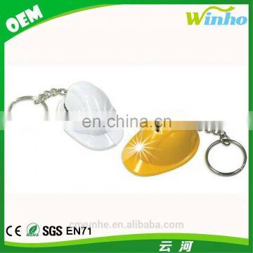 Winho Safty helmet keychain with led light