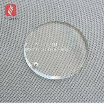 Custom Beveled Glass Craft Piece Oval Round photo-2
