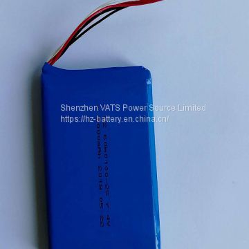 Rechargeable 6060100 li polymer batteries 5000mah 7.4V for camera