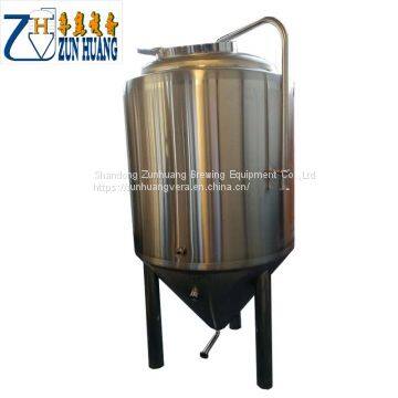 300L beer conical fermenters cooling jacket fermentation tanks brewing system for small pub