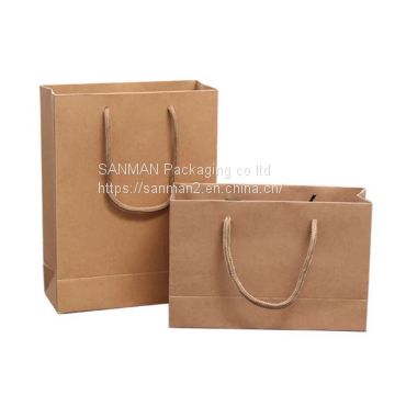 Kraft paper brown good sale packaging bag china