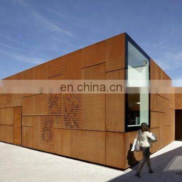 3mm Corten Steel Cladding Panels Price photo-5