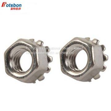 M3/M4/M5/M6/M8/M10/M12 K Type Multi-toot Nut Tooth Gear Toothed Locking Nuts Tuercas Hex Ecrou Moeren Tuerca Cejilla Nutensteine