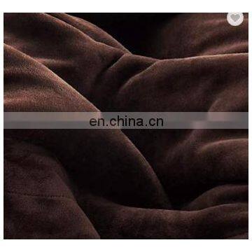 100% Polyester Sherpa Flannel Blanket Two Sides Brushed Cozy Fleece Throw photo-3