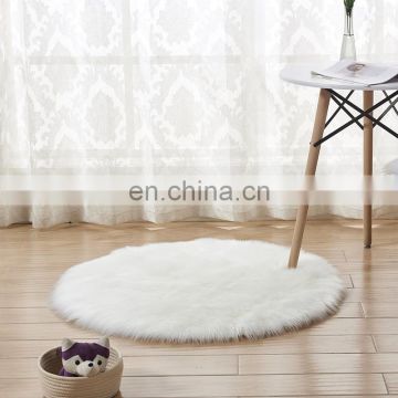 New modern Wholesale Faux fur Washable carpet/ household faux fur rug