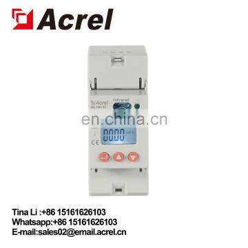 Acrel ADL100-ET Floor energy metering with infrared communication din rail single phase power meter