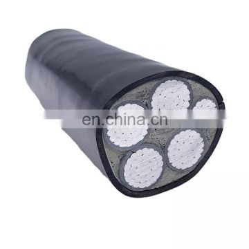 Bundled electrical cable Conductor overhead conductor aluminum coloured wires