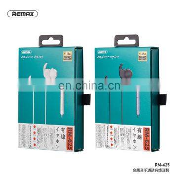 Remax RM-625 New Gold Plated Earbud Earphone With Hi- Res Audio Wired Earphone photo-7
