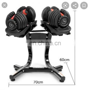 Hot selling adjustable dumbbell set 24KG gym equipment 40KG dumbbell weights