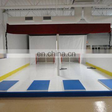 Inflatable Backyard Ice Rink,white Skating Panel,indoor Hockey Flooring,synthetic Ice Skating Rink