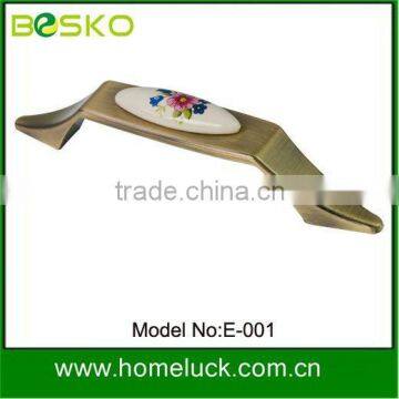Zinc Alloy Porcelain Drawer Handles photo-1