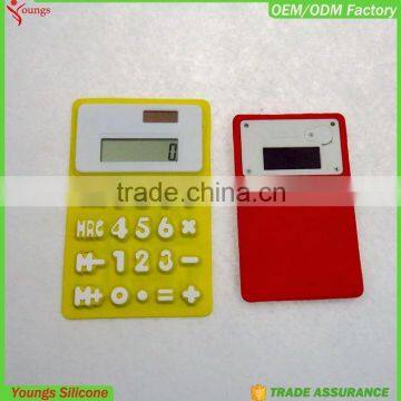 2016 Hot Sale 8 Digits Silicone Solar Powered Calculator photo-5