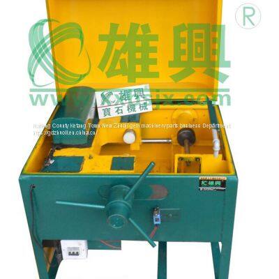 Agate crystal glass emerald gem cutting equipment Zhuoji automatic rotary slicer