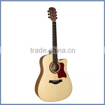 Homemade String Instrument Solid Cedar Guitar photo-3