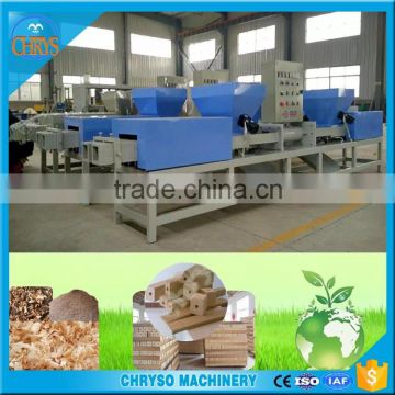 Environment friendly wood shaving and sawdust pallet block press machine with low heat consumption