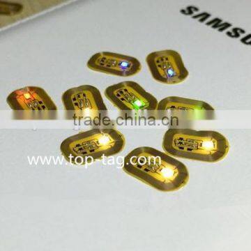 2016 Newest Nfc Nail Tag Art Sticker Led Ntag213 / Ntag215 / Ntag216