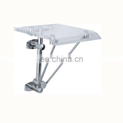 Bathroom ABS Stainless Steel Wall Mounted Folding Shower Seat