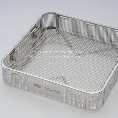 Perforated Stainless Steel Trays Sterilisation Basket – Replace Green Plastic Trays photo-3
