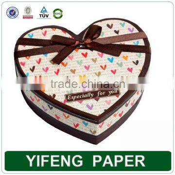 China Factory Wholesale Heart Shaped Chocolate Box Paper Chocolate Packaging Box photo-4
