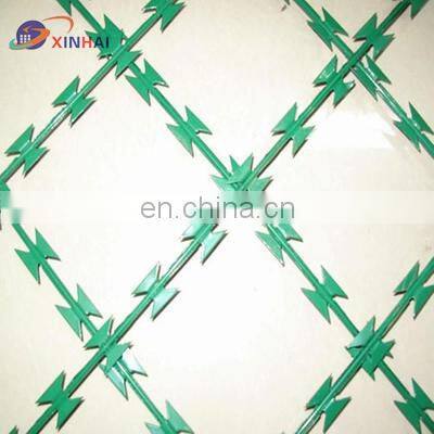 Hot Dipped Galvanized Razor Barbed Wire Low Price Concertina Razor Wire photo-4