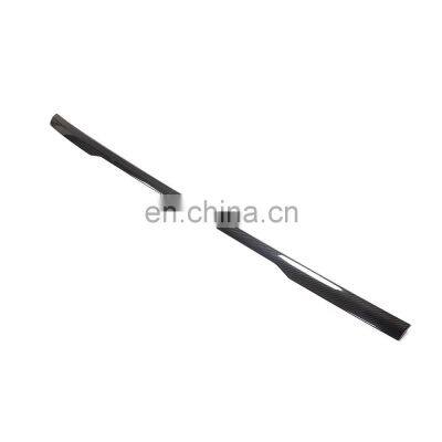 Dry Carbon Fiber L494 Rear Door Wing Spoiler Trim Moulding Cover for Land Rover Range Rover Sport Utility 4-Door 2014-2020 photo-4