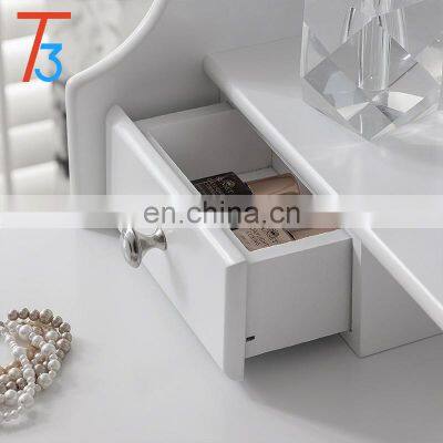 Simple Modern Dresser With Mirror Dressing Table Furniture Storage Dresser photo-3