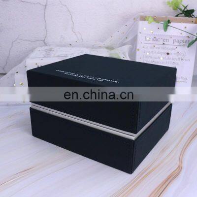 High-end PU Leather Watch Case Rectangular Jewelry Watch Box photo-5