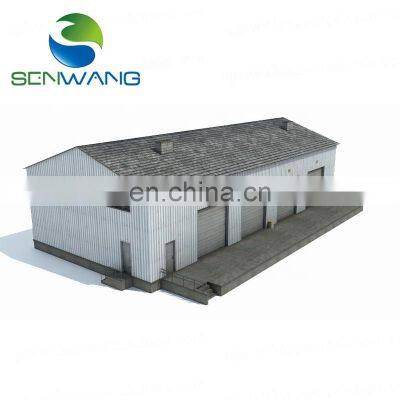 High Quality Steel Structure Construction Steel Building Fast Assemble Light Steel Frame Workshop