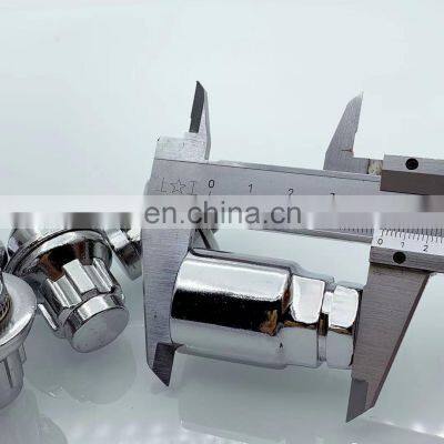 AUSO Car Modification Chrome M12*1.5 Car Wheel Nut Rim Lug Nuts Auto Parts For Camry