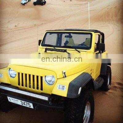 Lantsu J187 ABS Front Grille l for Jeep for Wrangler TJ 1997-2006 Factory Supplies