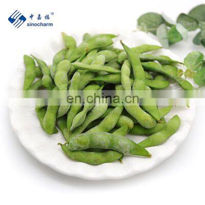 Sinocharm New Crop Organic Soybeans IQF Frozen Edamame Soybeans