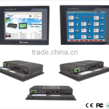 P080S Size customizable China all in one pc industrial embedded fanless window linux system 32g high resolution pc