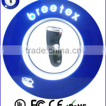 Novelty Acrylic Shaver LED Magnetic Floating Display photo-3