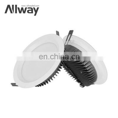 ALLWAY High Quality Spotlight Downlight Die-cast Aluminum Round Recessed Spot Down Ceiling Light