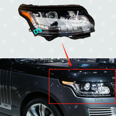 Headlamp Assembly for LAND ROVER Range Rover Vogue 2013-2017 LR067206 LR067215 USA Yellow End