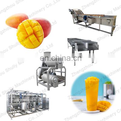 Fully Automatic Mango Juice Processing Line Juice Making Machine