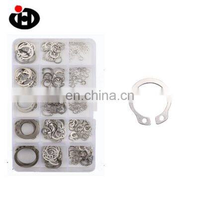 JINGHONG Carbon Steel Stainless Steel Circlip C Type Retaining Ring