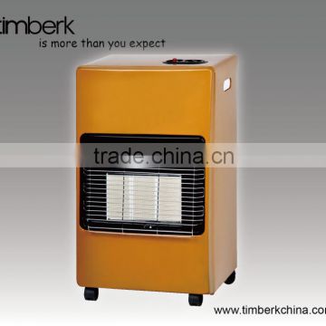 Indoor natural gas heater