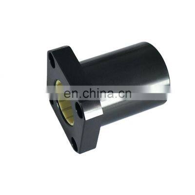 Equivalent IGUS 30mm engineering self lubricating sliding bearing FJUM-02-30 square flange plastic linear bearing