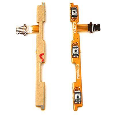 For Huawei Y6 2018 Switch On Off Power Volume Button Flex Cable Cell Phone Spare Parts