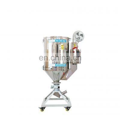 Energy saving hopper for injection machinery