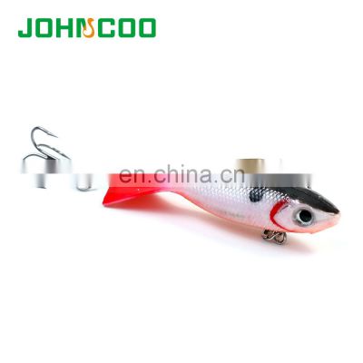 JOHNCOO Balancer Ice Fishing Lure 12g Sinking Vibration Winter Fishing Lure Hard Plastic Artificial VIB Lead Jigging